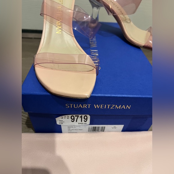 Stuart Weitzman Kristal clear polyvinyl sandals 8.5 - Picture 6 of 7